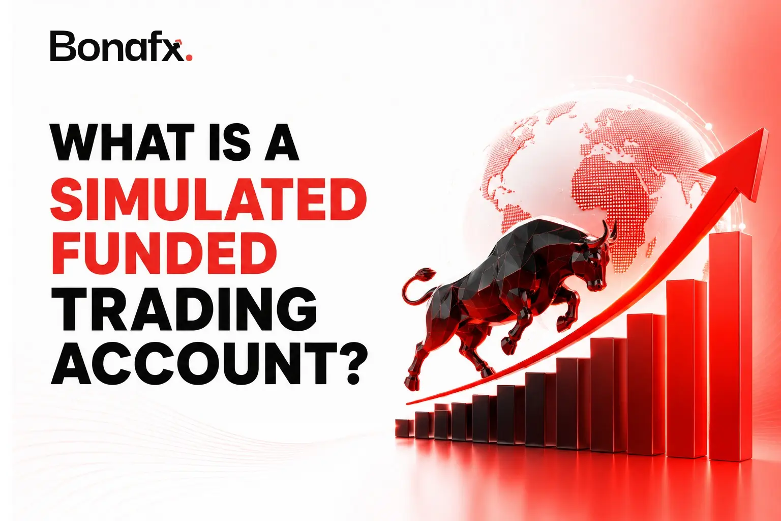 What is a simulated funded trading account
