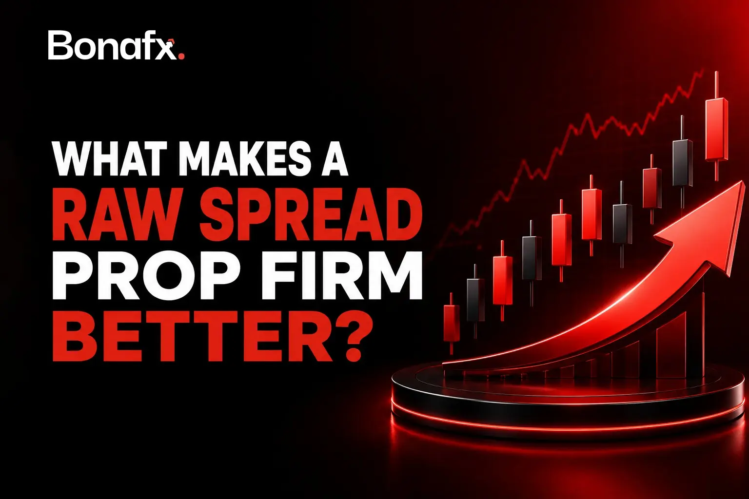 What makes a raw spread prop firm better