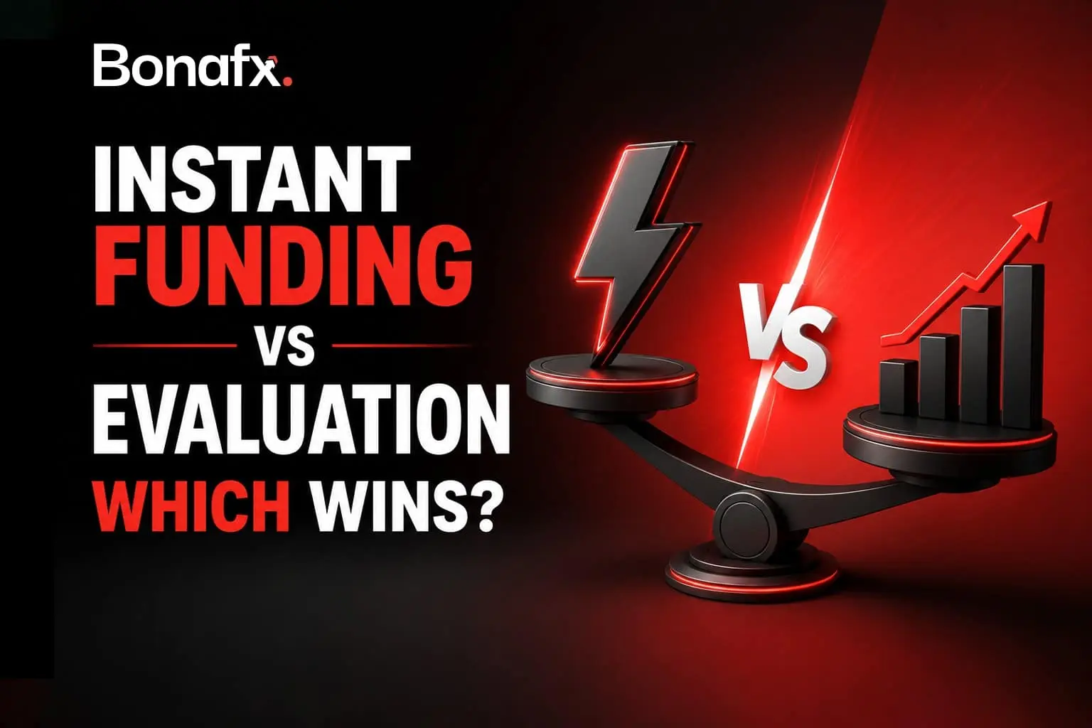 Instant funding vs evaluation which wins