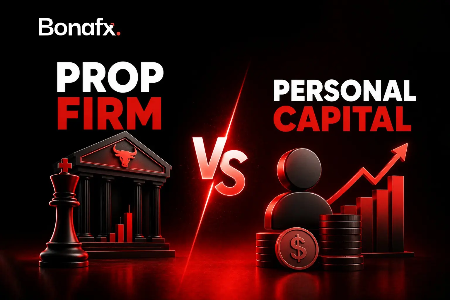 Prop firm vs personal capital