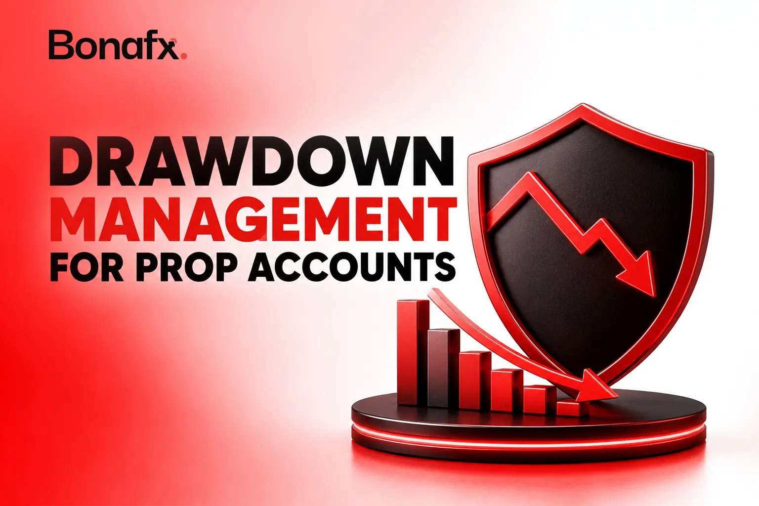 Drawdown management for prop accounts